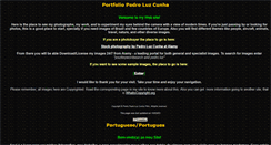 Desktop Screenshot of pedroluz.com