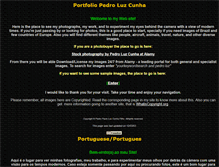 Tablet Screenshot of pedroluz.com